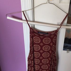 Brandy melville maroon dress